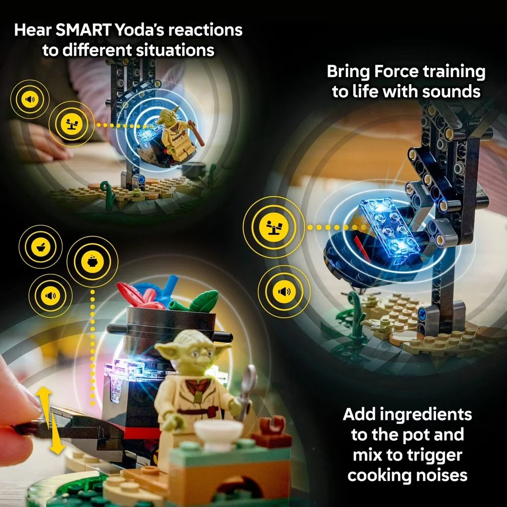 LEGO STAR WARS/SMART PLAY YODA'S HUT & JEDI TRAINING SET/75422/MSLSWSP070326
